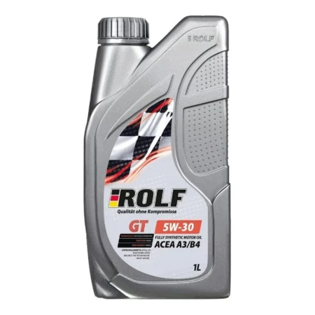 Масло моторное ROLF GT SAE 5W-30, ACEA A3/B4 1л