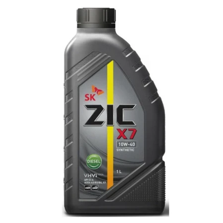 Масло моторное ZIC X7 DIESEL 10W40 1л