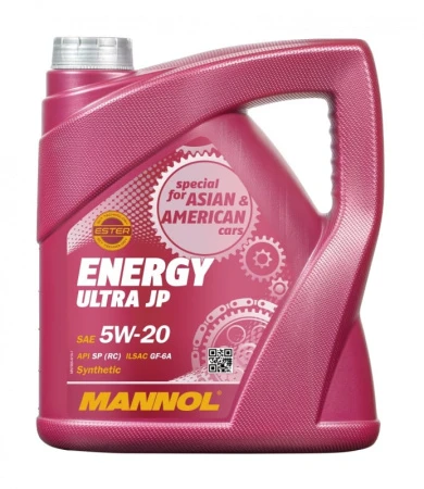 Масло моторное MANNOL ENERGY ULTRA JP 5W20 4л 4001