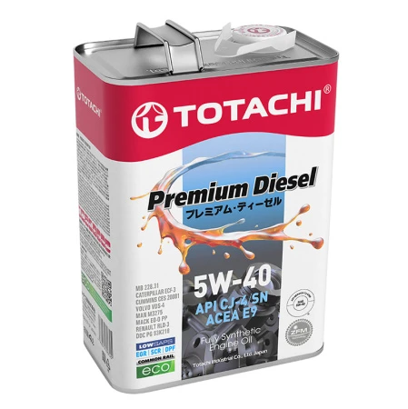 Масло моторное TOTACHI Premium Diesel CJ-4 5w40 4л