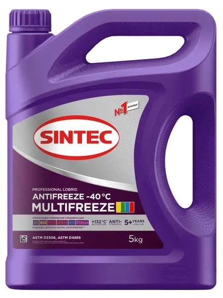 Антифриз Sintec MULTIFREEZE 5кг