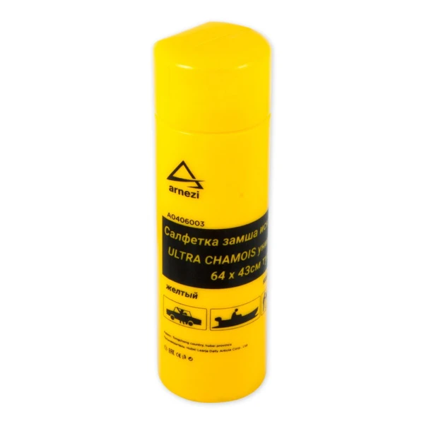 A0406004 ARNEZI  Салфетка замша искусственная универсальная 32x43см