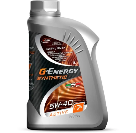 Масло моторное G-Energy Synthetic Active 5W40 1л