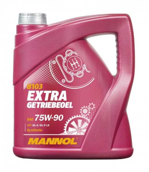 Масло трансмиссионное MANNOL EXTRA GEAR OIL 75W90 4л купить в Пензе