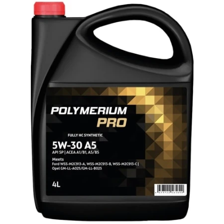 Масло моторное POLYMERIUM PRO 5W30 A5 SN 4л