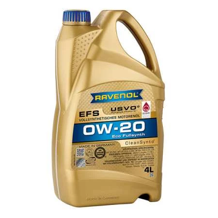 Оригинальное моторное масло Масло моторное RAVENOL EFS 0W20 5л (АКЦИЯ 4л+1л)