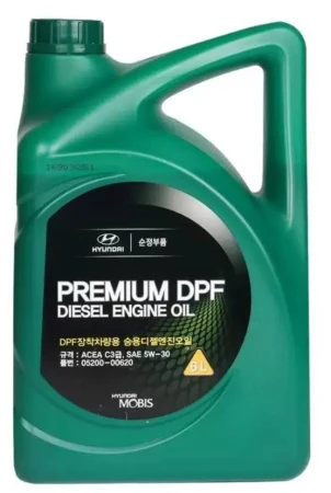 Масло моторное MOBIS PREMIUM DPF DIESEL 5W30 ACEA C3 6л