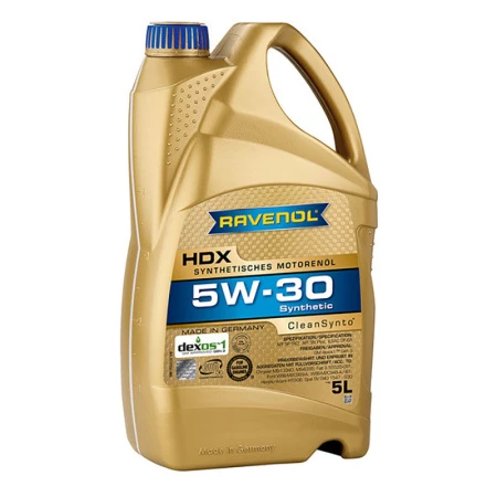 Масло моторное RAVENOL HDX 5W30 5л