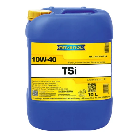 Масло моторное RAVENOL TSI 10W40 10л