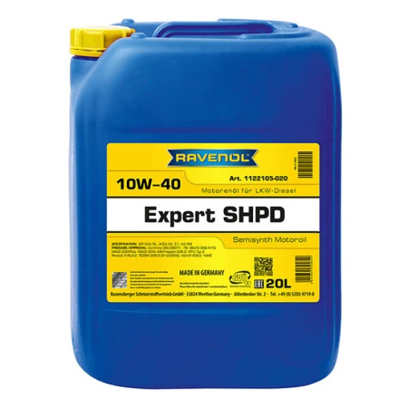 Масло моторное RAVENOL EXPERT SHPD 10W40 20л