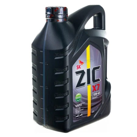 Масло моторное ZIC X7 DIESEL 10W40 4л 