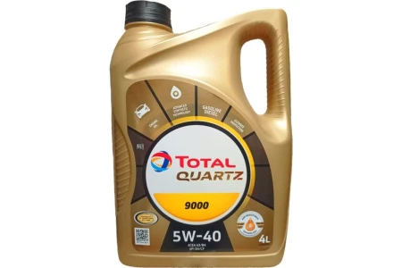 Масло моторное TOTAL Quartz 9000 5W40 A3/B4 4л