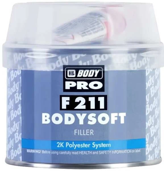 Шпатлевка BODY PRO F211 SOFT (0,38кг) 2112300050 купить в Пензе