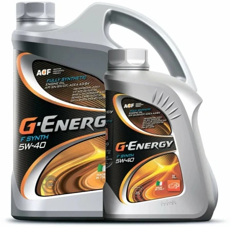 Масло моторное G-Energy F Synth 5W40 АКЦИЯ 4л+1л 