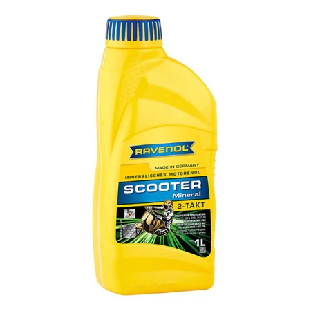 Масло для скутеров RAVENOL SCOOTER 2Т Mineral 1л
