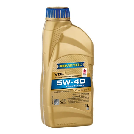 Масло моторное RAVENOL VDL 5W40 1л