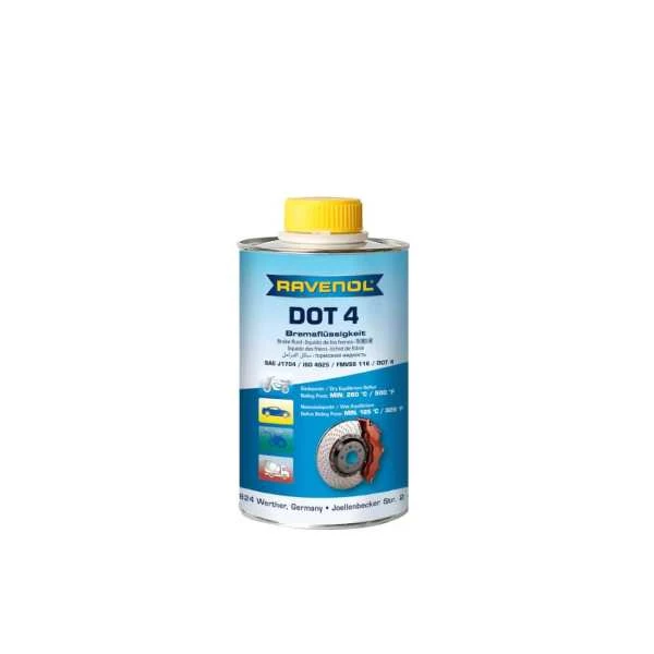 RAVENOL Жидкость тормозная DOT 4 250 мл 4014835692121